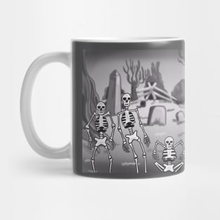 Spooky Scary Skeletons Mug